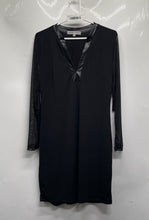 Load image into Gallery viewer, Absolutely Famous Womens Black Long Sleeve Shift Dress Size M With Tag