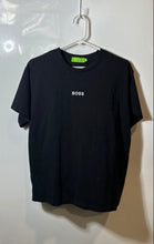 Load image into Gallery viewer, Hugo Boss Mens Black Short Sleeve Crew Neck Pullover T-Shirt Size Medium