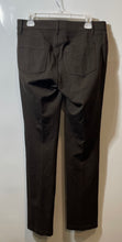 Load image into Gallery viewer, Ann Taylor Womens Brown Flat Front Pockets Straight Leg Trouser Pants Size 8