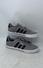 Load image into Gallery viewer, Adidas Mens Daily 3.0 FW3270 Gray Black Ortholite Lace-Up Sneaker Shoes Size 8.5