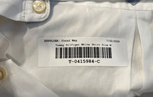 Load image into Gallery viewer, Tommy Hilfiger Mens White Long Sleeve Classic Fit Button-Up Shirt Size Medium