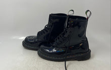 Load image into Gallery viewer, Dr. Martens Unisex 1460 Rainbow Black Lace-Up Ankle Boots Size M4 W5