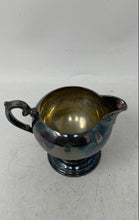 Load image into Gallery viewer, Vintage WM Rogers Silver-Tone Engraved Round Footed Scroll Handle Creamer