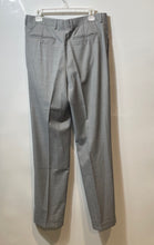 Load image into Gallery viewer, Antonio Baldan Mens Gray Blazer And Pants Two-Piece Suit Set Size 42