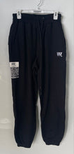 Load image into Gallery viewer, VVV The Brand Unisex Black Classic Logo Heavyweight Drawstring Sweatpants Size M
