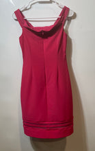 Load image into Gallery viewer, Guess Womens Fuchsia Off-The-Shoulder Back-Zip Sheath Dress Size 4