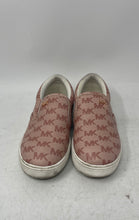 Load image into Gallery viewer, Michael Kors Girls Ashelynne Pink Logo Round Toe Slip-On Sneakers Shoes Size 1