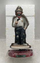 Load image into Gallery viewer, Flambro Emmett Kelly Jr The Vigilante Clown Sheriff Collectible Figurine
