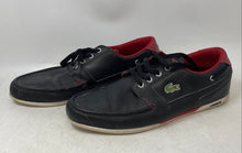 Load image into Gallery viewer, Lacoste Mens Dreyfus QS1 SPM 7-26SPM42002E9 Black Red Sneaker Shoes Size 10.5