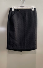 Load image into Gallery viewer, The Limited Womens Black Textured Geometric Straight & Pencil Skirt Size 0