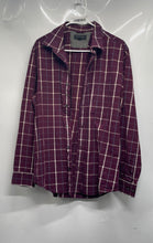 Load image into Gallery viewer, Banana Republic Mens Multicolor Check Cotton Slim Fit Button-Up Shirt Size Large