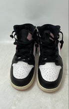 Load image into Gallery viewer, Nike Kids Air Jordan 1 Mid White Pink Black Lace-Up Sneaker Shoes Size 6.5Y