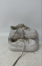 Load image into Gallery viewer, Nike Kids Air Force 1 Low IF1674-100 White Lace-Up Sneaker Shoes Size 9C