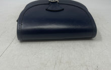 Load image into Gallery viewer, Vera Pelle Womens Blue Leather Adjustable Strap Flap Mini Crossbody Bag