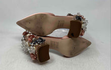 Load image into Gallery viewer, Asos Womens Multicolor Pointed Toe Block Ankle Strap Heels Size 5