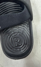 Load image into Gallery viewer, Nike Boys Kawa BV1094-001 Black Slip-On Open Toe Slide Sandals Size 5C