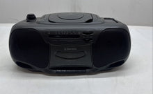 Load image into Gallery viewer, Emerson PD6607 Black CD Cassette AM-FM Radio Stereo Wired Boombox