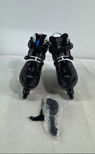 Load image into Gallery viewer, Calary Mens Black Adjustable Ratchet Buckle Strap Inline Skates Size 11 With Box