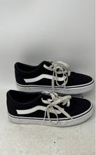 Load image into Gallery viewer, Vans Womens Old Skool 500714 Black White Lace-Up Low Top Sneakers Shoes Size 7