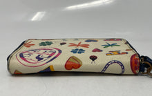Load image into Gallery viewer, Authentic Tory Burch Womens Kerrington Good Luck Multicolor Wristlet Wallet
