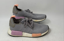Load image into Gallery viewer, Adidas Womens NMD R1 B37647 Gray Purple Peach Low Top Sneakers Shoes Size 9