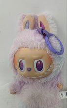 Load image into Gallery viewer, Pop Mart Purple Labubu The Monster Replica Plush Figure Keychain Collectible