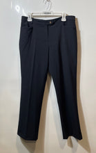 Load image into Gallery viewer, Calvin Klein Womens Blue Flat Front Pockets Straight Leg Dress Pants Size 8