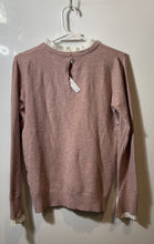 Load image into Gallery viewer, Vila Milano Womens Pink White Long Sleeve Crew Neck Pullover Sweater Sz M w/ Tag