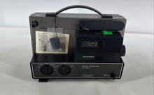 Load image into Gallery viewer, Hanimex 808D Black Regular And Super 8 Silent Movie Projector Not Tested