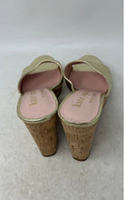 Load image into Gallery viewer, Kate Spade New York Womens Penelope Pink Gold Leather Wedge Slide Sandals Sz 9 B