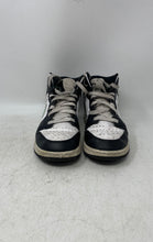 Load image into Gallery viewer, Nike Kids Air Jordan 1 Mid DQ8423-103 Black White Leather Sneakers Shoes Sz 5.5Y