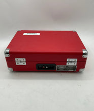 Load image into Gallery viewer, Crosley CR8005D-RE Red Portable Turntable Record Player w/ Case Not Tested