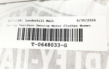 Load image into Gallery viewer, Harley-Davidson Womens White Genuine Motorclothes Button-Up Shirt Size Medium
