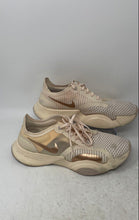 Load image into Gallery viewer, Nike Womens SuperRep Go CJ0860-892 Peach Beige Lace-Up Sneaker Shoes Size 9.5