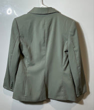 Load image into Gallery viewer, H&M Womens Green Long Sleeve Notch Lapel Regular Fit One-Button Blazer Size XS