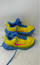 Load image into Gallery viewer, Nike Kids Giannis Immortality 4 FZ6734-700 Yellow Blue Pink Sneaker Shoes Sz 1Y