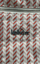 Load image into Gallery viewer, Kipling Womens Multicolor Chevron Print Outer Pocket Zipper Shoulder Bag