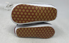Load image into Gallery viewer, Vans Kids Sk8-Hi Crib White Black Hook And Loop Low Top Sneaker Shoes Size 3
