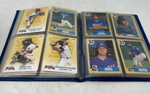 Load image into Gallery viewer, Lot Of Assorted Mixed Variety Baseball Sports Trading Cards In Album No Grade
