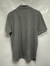 Load image into Gallery viewer, Hugo Boss Mens Gray Cotton Spread Collar Short Sleeve Polo Shirt Size Medium