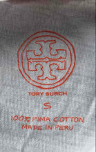 Load image into Gallery viewer, Tory Burch Womens White Palm Leaf Print Cotton Short Sleeve T-Shirt Size S