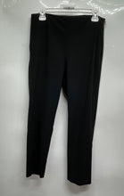 Load image into Gallery viewer, Ann Taylor Womens Black Flat Front Side Zip Skinny Leg Ankle Pants Size 6P