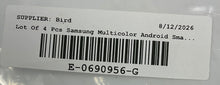 Load image into Gallery viewer, Lot Of 4 Pcs Samsung Multicolor Mixed Android Smartphones Not Tested For Parts