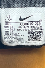 Load image into Gallery viewer, Nike Kids Air Max Plus CD0610-029 Orange Yellow Lace-Up Sneaker Shoes Size 1.5Y