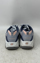 Load image into Gallery viewer, Skechers Womens D'Lites Popular Vote 150241 Gray Blue Sneaker Shoes Size 9