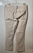 Load image into Gallery viewer, Khakis By Gap Womens Beige Flat Front Straight-Leg Ankle Pants Size 4