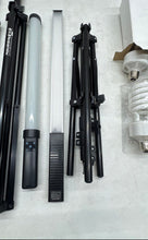 Load image into Gallery viewer, Lot Of Assorted Professional Photography Lighting Equipment With Case Not Tested
