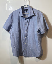 Load image into Gallery viewer, Banana Republic Mens Blue Collared Short Sleeve Button-Up Shirt Size XL