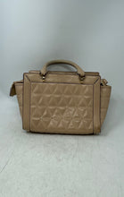 Load image into Gallery viewer, Michael Kors Womens Beige Inner Pockets Crossbody Handbag Peeling Material