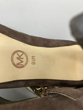 Load image into Gallery viewer, Michael Kors Womens Brown Almond Toe Stiletto Mary Jane Heels Size 9.5M